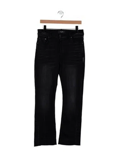 Pre-owned Amiri Straight-leg Jeans In Black