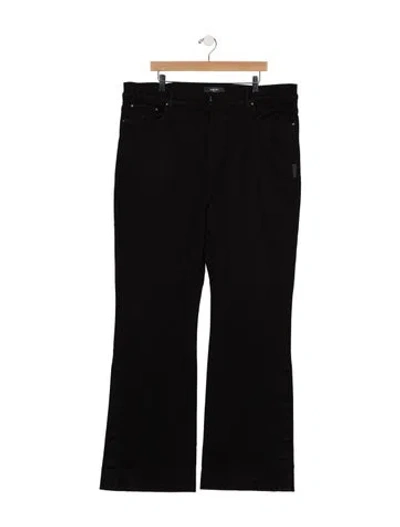 Pre-owned Amiri Straight-leg Jeans In Black