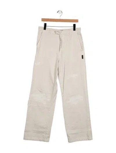 Pre-owned Amiri Straight-leg Jeans In Neutrals