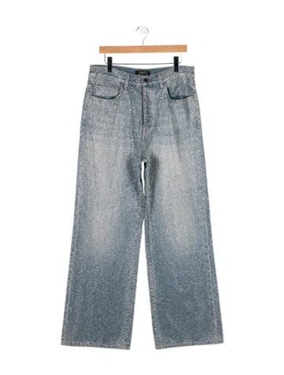 Pre-owned Amiri Straight-leg Jeans W/ Tags In Blue