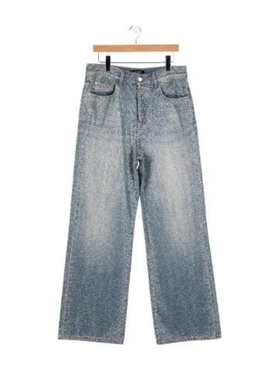 Pre-owned Amiri Straight-leg Jeans W/ Tags In Blue