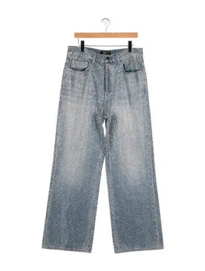 Pre-owned Amiri Straight-leg Jeans W/ Tags In Blue