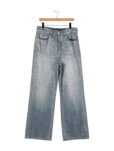 Pre-owned Amiri Straight-leg Jeans W/ Tags In Blue