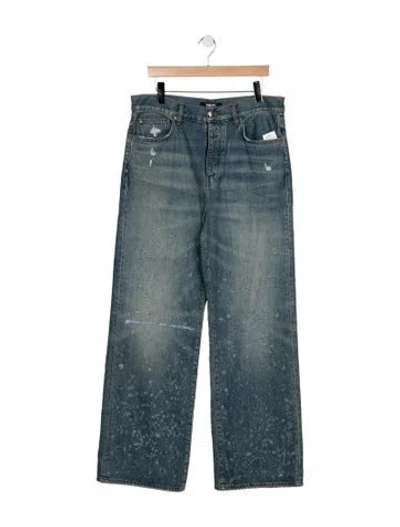 Pre-owned Amiri Straight-leg Jeans W/ Tags In Blue