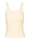 Amiri Stretch Tank In White
