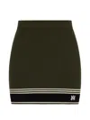 Amiri Stripe Mini Skirt In Multi