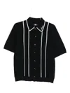 Amiri Stripe-panel Knitted Shirt