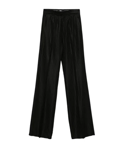 Amiri Striped Casual Pants In Black