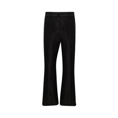 Pre-owned Amiri Striped Creased Flare 'black' | Men's Size 50