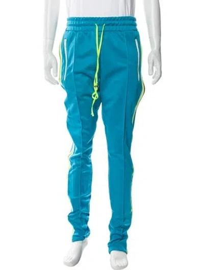 Pre-owned Amiri Striped Joggers In Blue