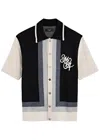 Amiri Ma Swirl Retro Shirt In Black