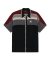 Amiri Men & Apos;s Knit Ma Icon Applique Short-sleeve Shirt In Black