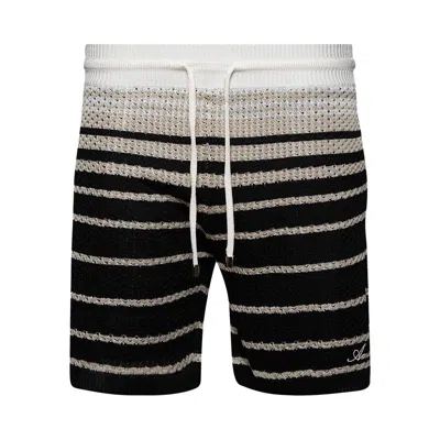 Pre-owned Amiri Striped Short 'black' | Men's Size Xxl