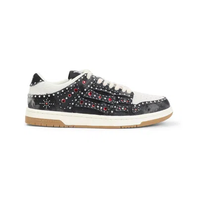 AMIRI AMIRI STUDDED SKELETON TOP LOW SNEAKERS MEN