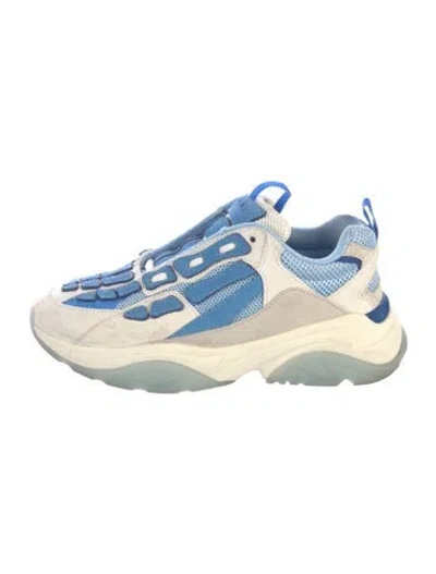 Pre-owned Amiri Suede Chunky Sneakers In Blue