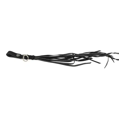 Amiri Suede Long Tassel Black Accessories