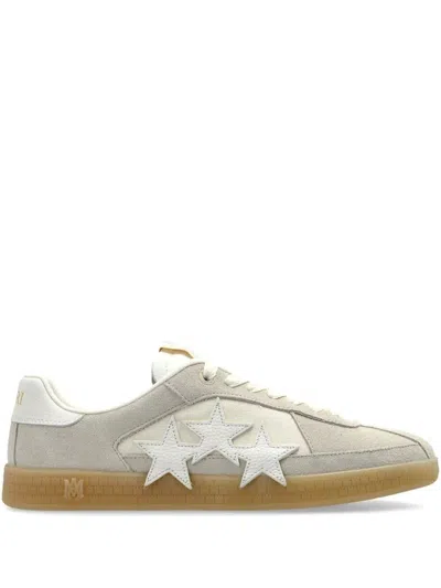 Amiri Suede Pacific Sneakers In Grey