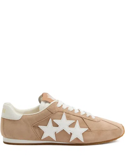 Amiri Suede Sneakers In Brown