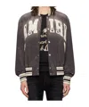 Amiri Sun Faded Bomber In Black