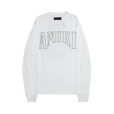 Pre-owned Amiri Sun Long-sleeve Tee 'white'