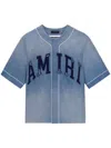 Amiri Sunfaded Shirt In Blue