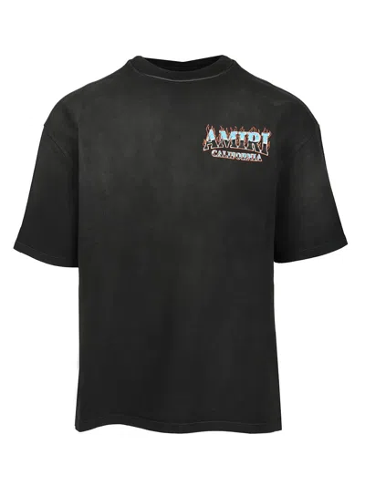 Amiri Sunny Place Oversized T-shirt In Black