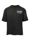 Amiri Sunny Place Logo-print Cotton-blend Jersey T-shirt In Black