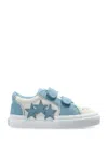 Amiri Kid's Sunset Skate Low-top Leather Sneakers, Toddler In Blue