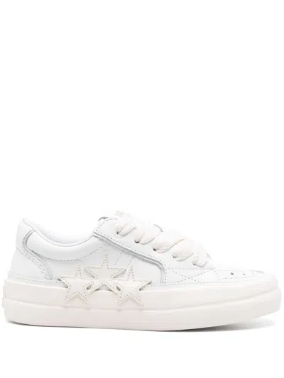 Amiri Sunset Skate Sneakers In White