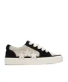 Amiri Sunset Skate Low Sneakers In Birch And Black In White