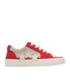 Amiri Men's Sunset Skate Low-top Suede Sneakers In White