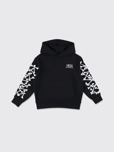 AMIRI SWEATER AMIRI KIDS COLOR BLACK,H16315002