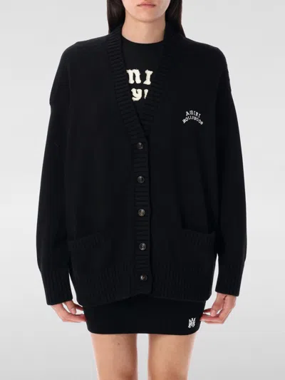 AMIRI CARDIGAN AMIRI WOMAN COLOR BLACK,H22356002