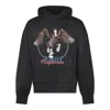 Amiri Graphic Print Hooded Sweater Kangaroo Pocket
