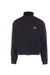 Amiri Logo-embroidered Zip-up Sweatshirt In Gray