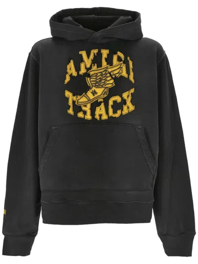 Amiri Sweaters In Faded Black