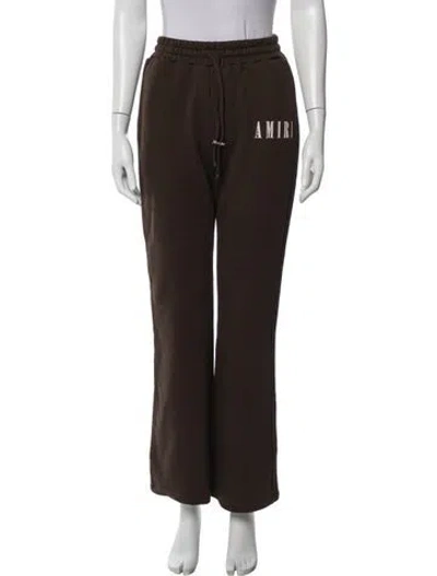 Pre-owned Amiri Sweatpants In Brown