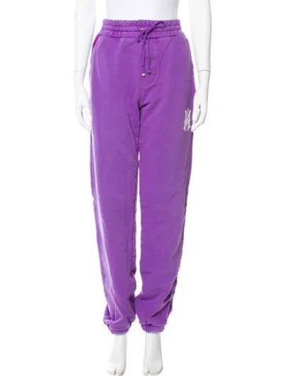 Pre-owned Amiri Sweatpants In Purple