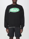 Amiri Oval Oversized Sweatshirt In Black