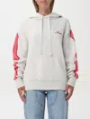 Amiri White Cotton Sweatshirt In Ivory
