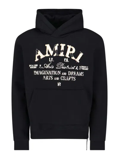 Amiri Sweatshirt In Black