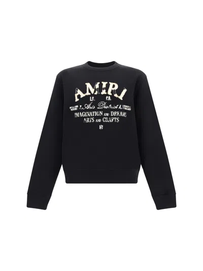 Amiri Sweatshirt In Black