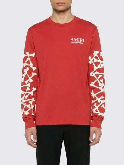 Amiri Sweatshirt Men  In Red