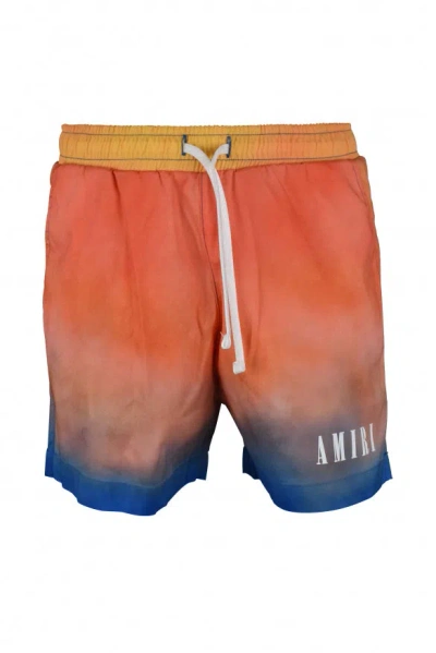 Amiri Swim Shorts In Orange