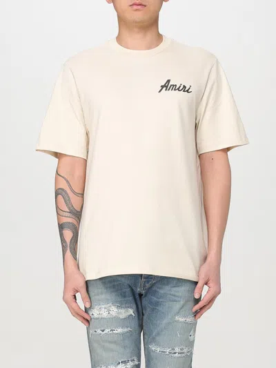 AMIRI T-SHIRT AMIRI MEN COLOR BEIGE,G41730022
