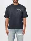 Amiri Hollywood Graphic Oversized T-shirt With Ribbed Crew Neck In Black