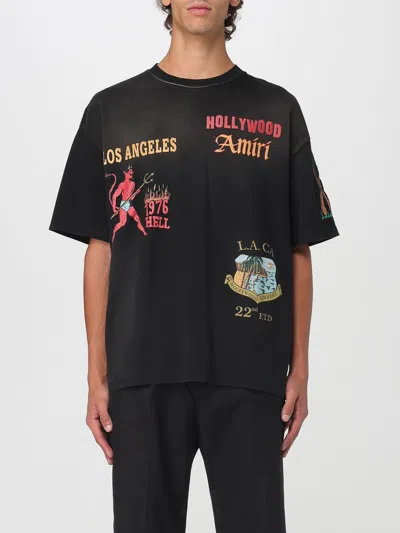 AMIRI T-SHIRT AMIRI MEN COLOR BLACK,H24726002