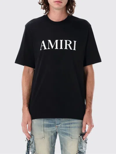 AMIRI AMIRI COTTON T-SHIRT WITH LOGO PRINT,H81750002