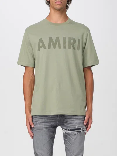 AMIRI T-SHIRT AMIRI MEN COLOR GREEN,H14464012