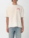 Amiri Mens Ivory Red Holly Text-print Cotton T-shirt Xl In Multi